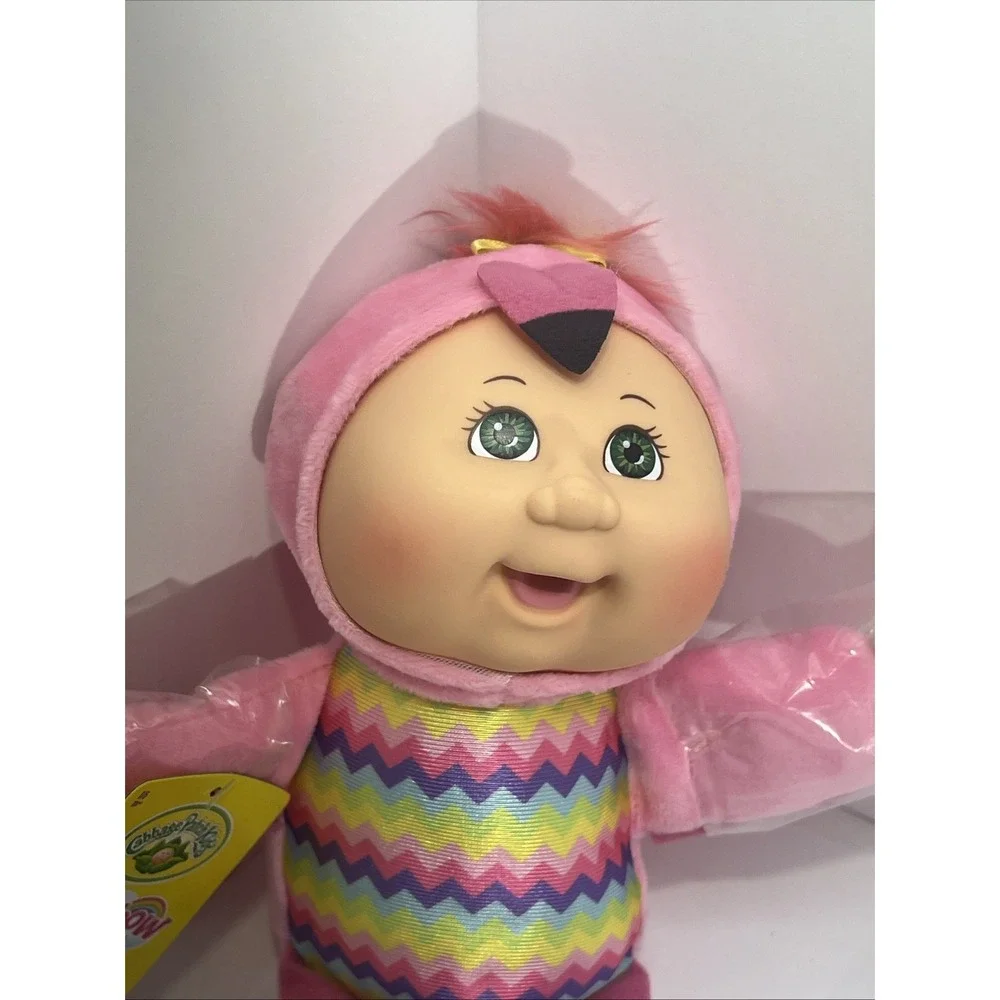 New Cabbage Patch Rainbow Garden Plush Doll‎ CiCi FLAMINGO #133